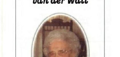WALT-VAN-DER-Engela-Elizabeth-Nn-Bettie-nee-Viljoen-1910-2009-F