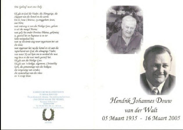 WALT-VAN-DER-Hendrik-Johannes-Douw-Nn-Hennie-1935-2005-M_1