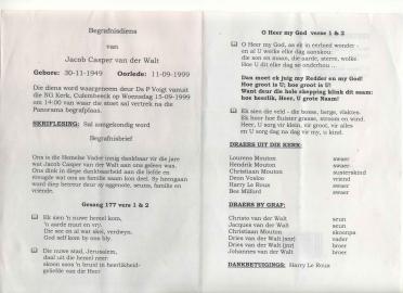 WALT-VAN-DER-Jacob-Casper-1949-1999-M
