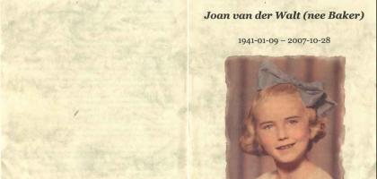 WALT-VAN-DER-Joan-nee-BAKER-1941-2007