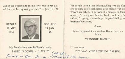 WALT-VAN-DER-Sarel-Jacobus-1916-1974