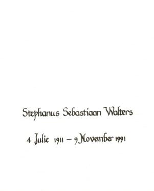 WALTERS-Stefanus-Sebastiaan-1911-1991-M