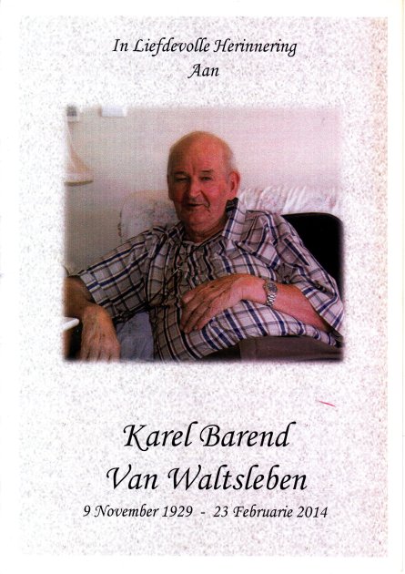 WALTSLEBEN_ Karel Barend van 1929-2014_1