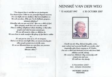 WEG-VAN-DER-Surnames-Vanne