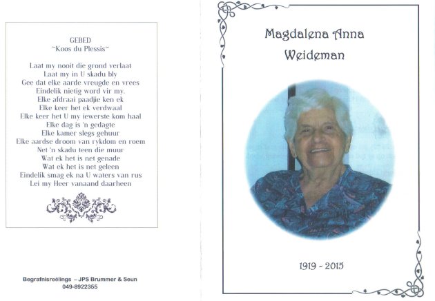 WEIDEMAN-Magdalena-Anna-Nn-Lenie-1919-2015-F_1