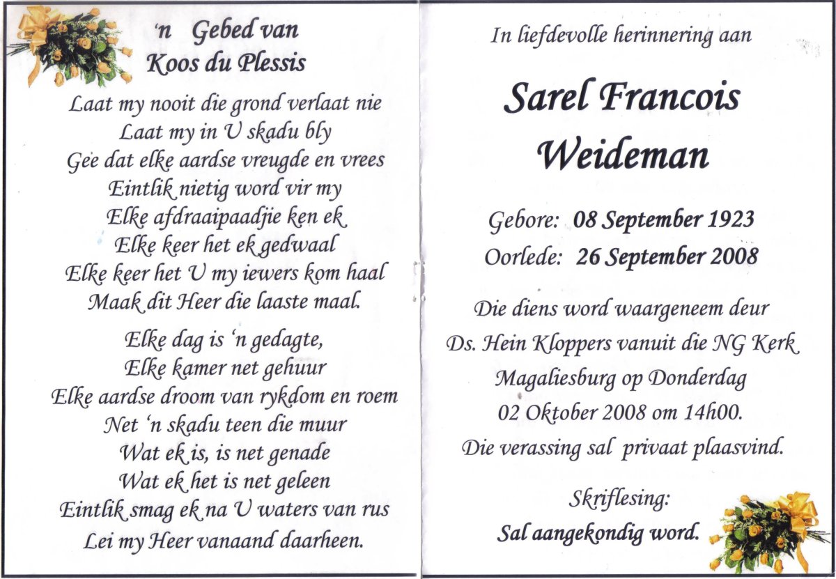 WEIDEMAN-Sarel-Francois-1923-2008-M_2