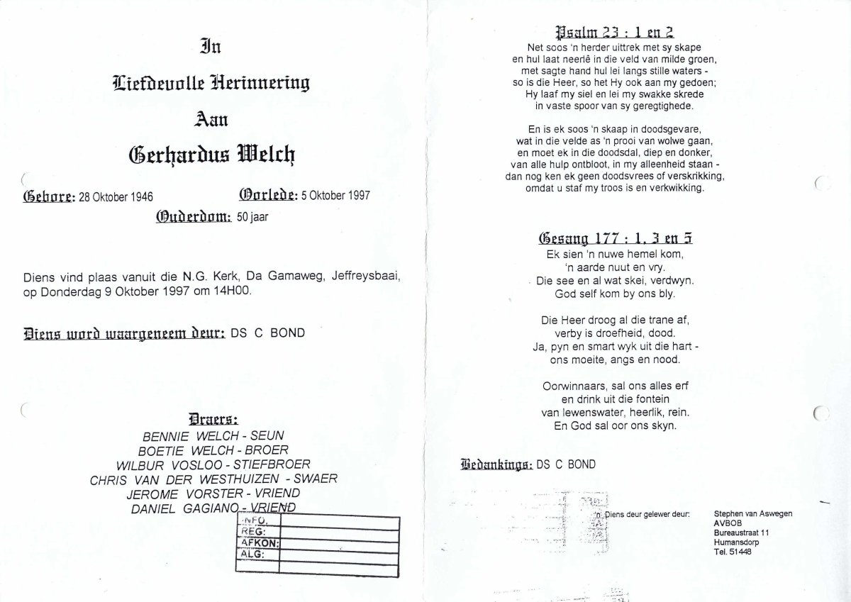 WELCH-Gerhardus-1946-1997-M_1