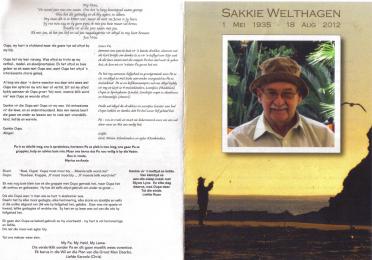 WELTHAGEN-Izak-Christiaan-1935-2012-M