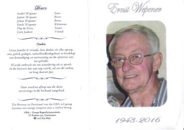 WEPENER-Ernst-Frederik-Nn-Ernst-1943-2016-M