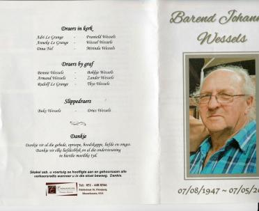WESSELS-Barend-Johannes-Nn-Deddy-1947-2021-M