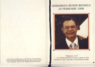 WESSELS-Gerhardus-Renier-1912-1998-M