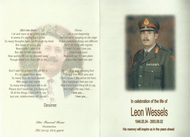 WESSELS, Leon 1946-2003_01