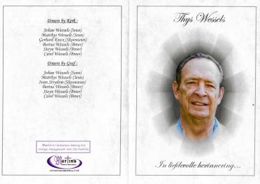 WESSELS-Matthys-Johannes-Nn-Thys.Loveaboy-1945-2006-M-01