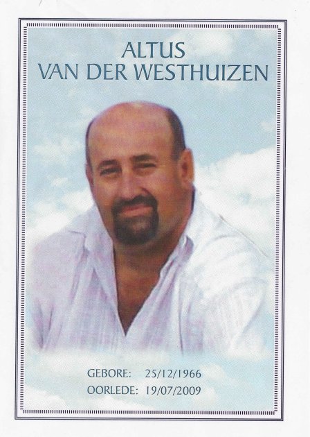 WESTHUIZEN, Altus van der 1966-2009_1