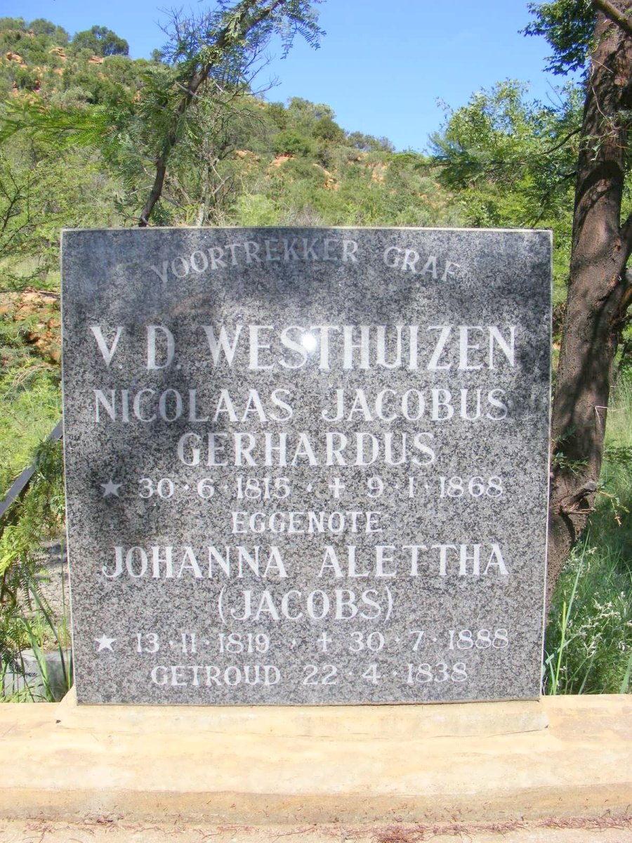 WESTHUIZEN-VAN-DER-Nicolaas-Jacobus-G-1815-1868-M---WESTHUIZEN-VAN-DER-Johanna Alettha-née-Jacobs-1819-1888-F_2