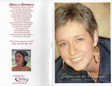 WESTHUIZEN-VAN-DER-Stefanie-nee-Lochner-1982-2011-F_98