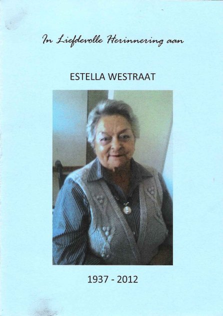 WESTRAAT, Estella 1937-2012_01