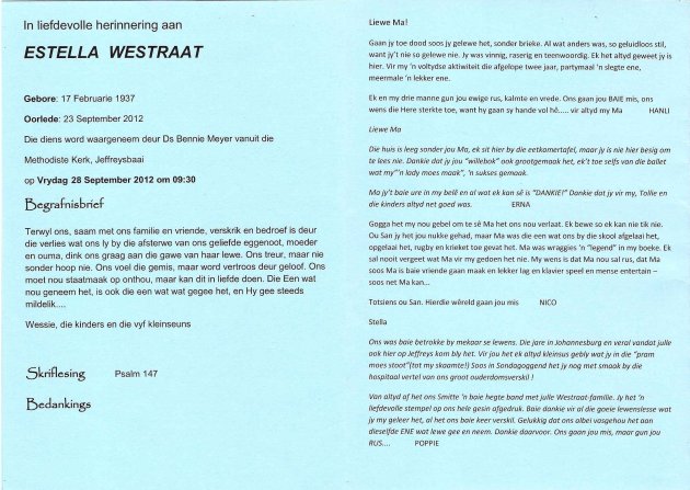 WESTRAAT, Estella 1937-2012_02