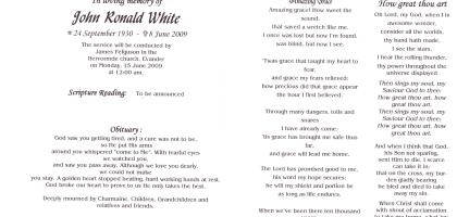 WHITE-John-Ronald-1930-2009