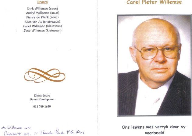 WILLEMSE, Carel Pieter 1931-2010_1