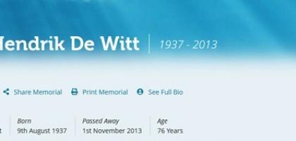 WITT-DE-Ernest-Hendrik-1937-2013-M
