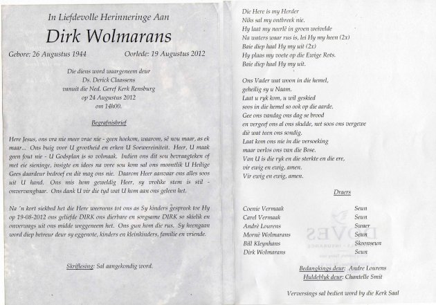 WOLMARANS, Dirk 1944-2012_02