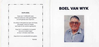 WYK-VAN-Boel-1921-2007