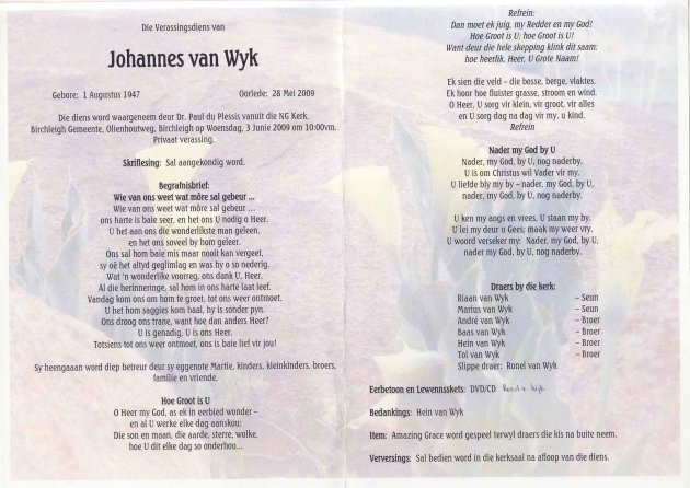 WYK, Johannes van 1947-2009_02