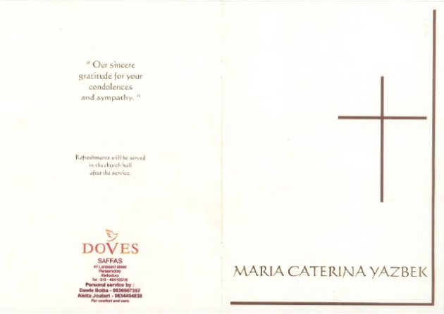 YAZBEK Maria Caterina nee ACQUISTO 1957-2007_1