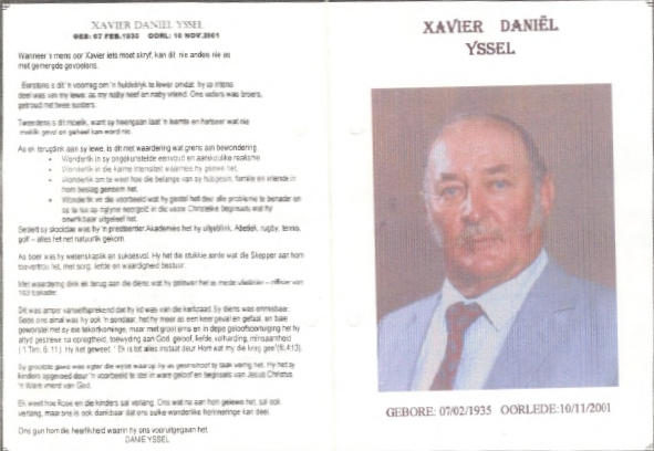 YSSEL Xavier Dani_l 1935-2001_1