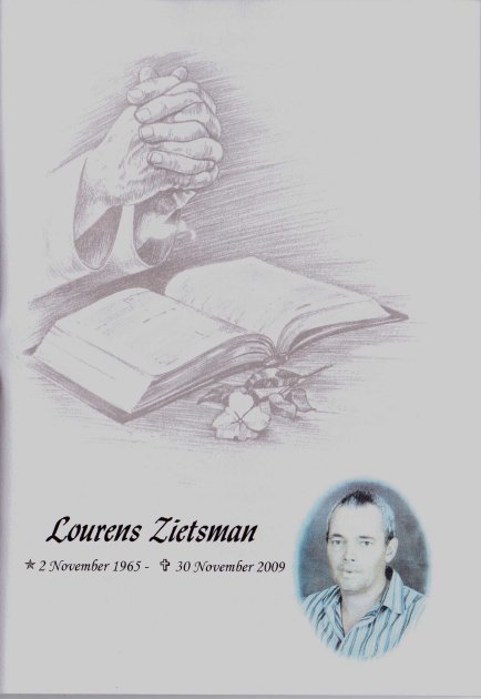 ZIETSMAN, Lourens Pieter 1965-2009_1