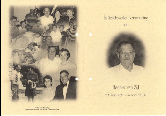 ZIJL Hennie van 1937-2002_1