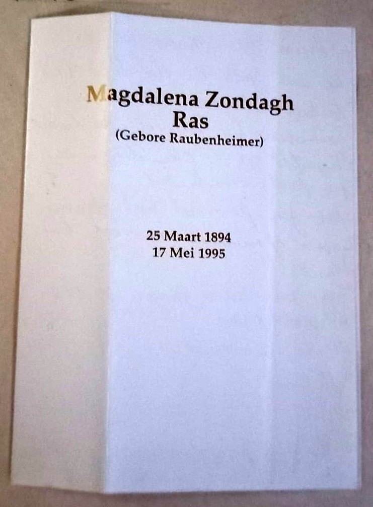 ZONDAGH-Magdalena-nee-Raubenheimer-X-Ras-1894-1995-F_2