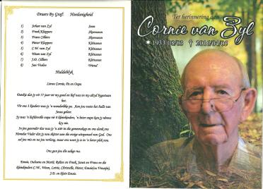ZYL-VAN-Cornelius-Wilhelmus-Nn-Cornie-1933-2016-M