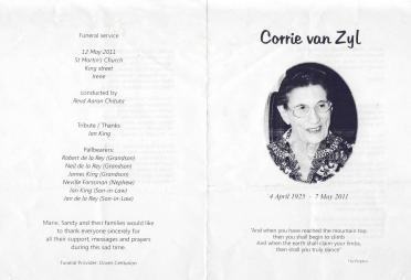 ZYL-VAN-Corrie-1925-2011-F