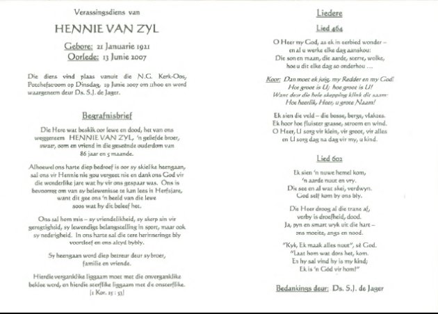 ZYL Hennie van 1921-2007_2