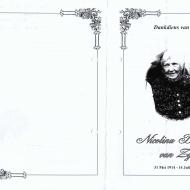 ZYL-VAN-Nicolina-Dorothea-1914-2008-F_1