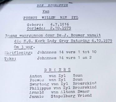 ZYL-VAN-Petrus-Willem-1916-1979-M