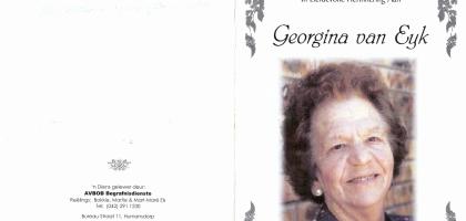 EYK-VAN-Georgina-1926-2006-F