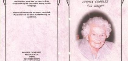 GROBLER-Sophia-nee-Kruger-1913-2004-F