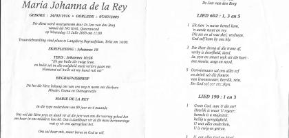 REY-DE-LA-Maria-Johanna-1916-2005