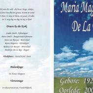 REY, Maria Magdalena de la 1926-2008_2