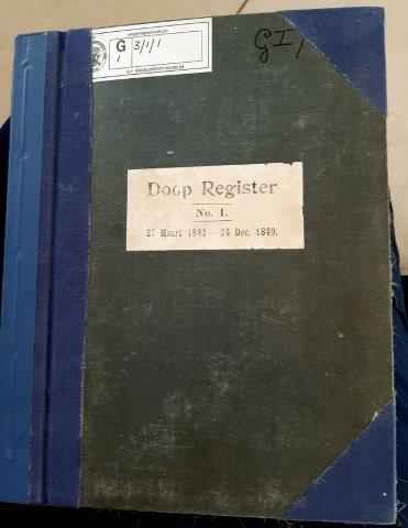 The oldest christening register of Potchefstroom