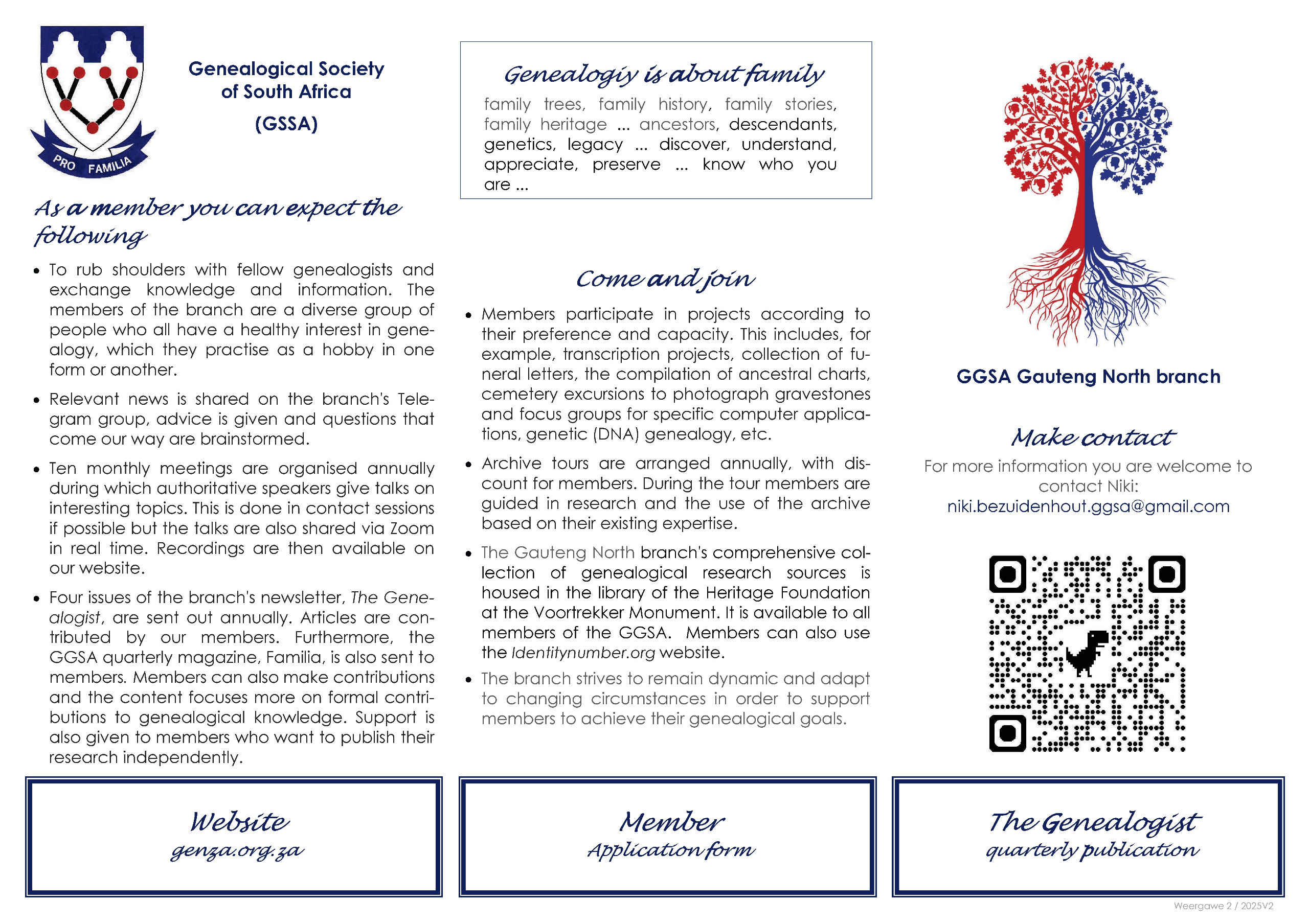 Member pamphlet 2026