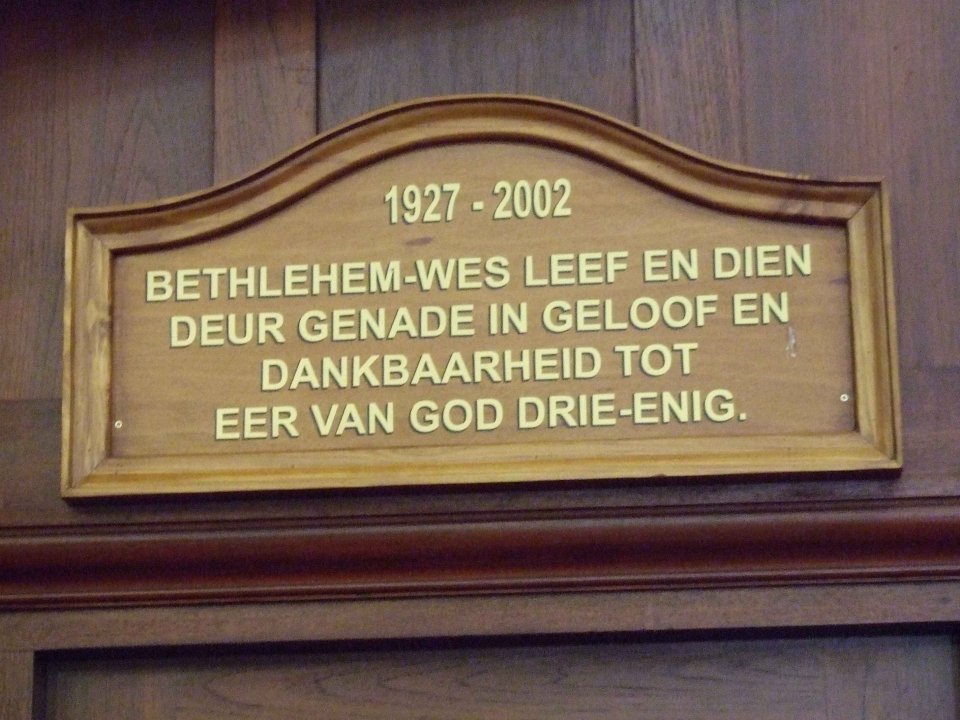FS-BETHLEHEM-Bethlehem-Wes-Nederduitse-Gereformeerde-Kerk_15 FS-BETHLEHEM-Bethlehem-Wes-Nederduitse-Gereformeerde-Kerk_15