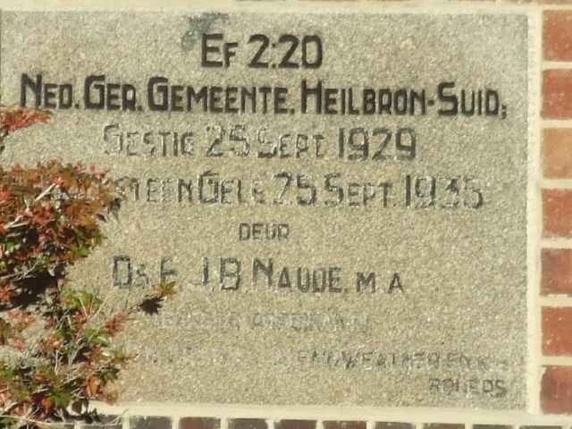 FS-HEILBRON-Suid-gemeente-Nederduitse-Gereformeerde-Kerk_04 FS-HEILBRON-Suid-gemeente-Nederduitse-Gereformeerde-Kerk_04