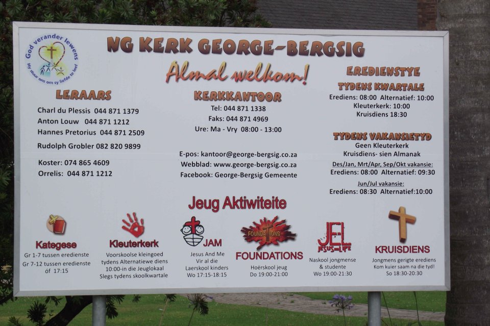 WK-GEORGE-Nederduitse-Gereformeerde-Kerk-Bergsig-Gemeente_2 WK-GEORGE-Nederduitse-Gereformeerde-Kerk-Bergsig-Gemeente_2