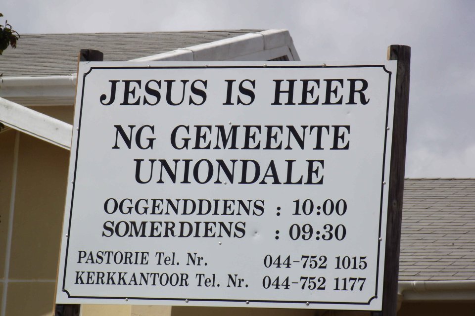 WK-UNIONDALE-Nederduitse-Gereformeerde-Kerk_01 WK-UNIONDALE-Nederduitse-Gereformeerde-Kerk_01